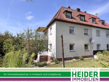 Doppelhaushälfte zum Kauf 239.000 € 7 Zimmer 117 m² 304 m² Grundstück frei ab sofort Stadt Ansbach 91522