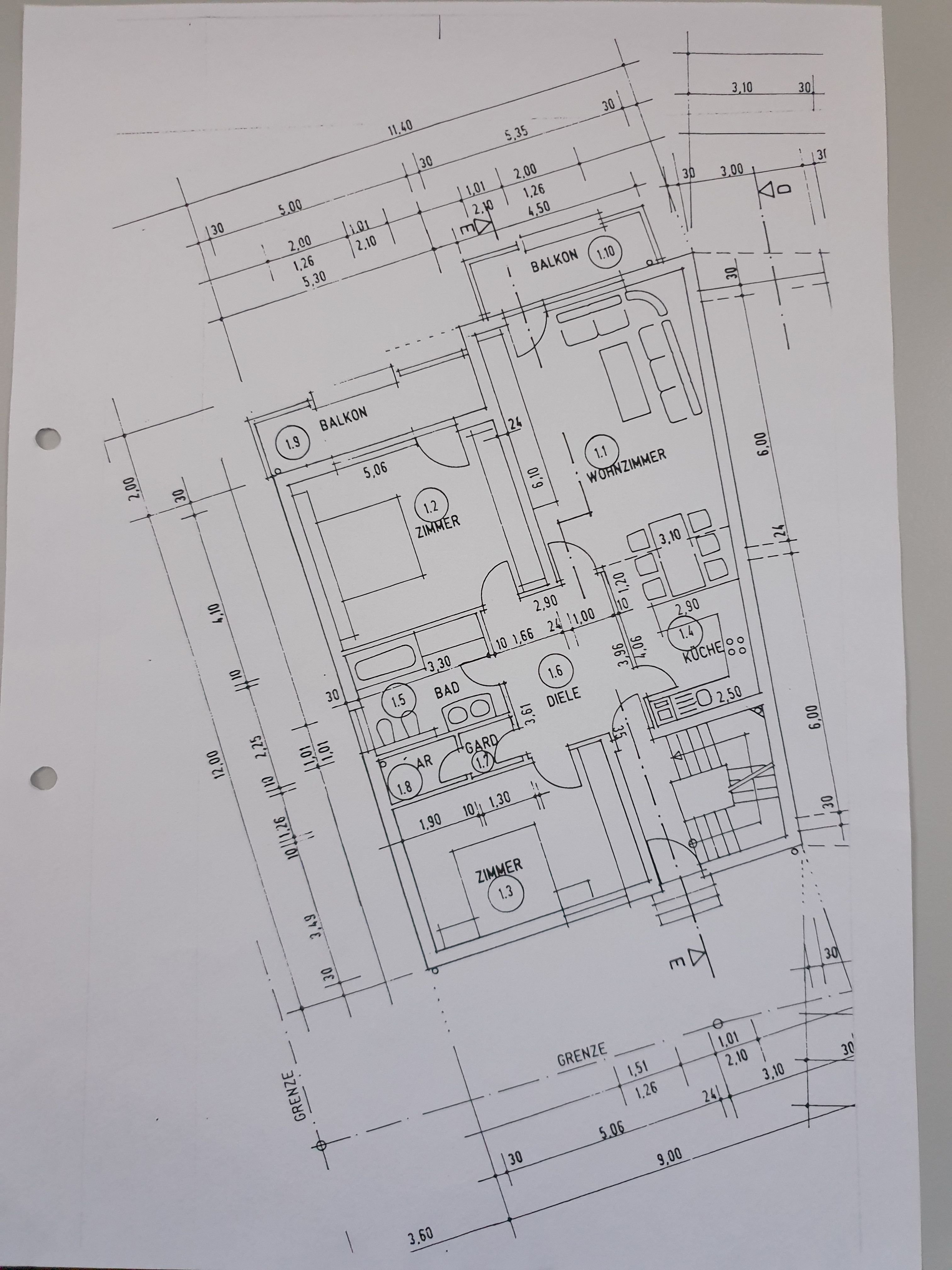 Wohnung zur Miete 750 € 3 Zimmer 107,8 m²<br/>Wohnfläche EG<br/>Geschoss ab sofort<br/>Verfügbarkeit Im Eisengraben Quierschied Quierschied 66287