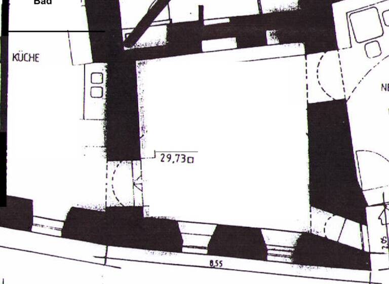 Studio zur Miete 370 € 1 Zimmer 46,8 m² EG frei ab sofort Grubweg Passau 94034