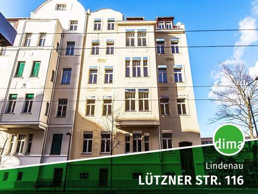 Wohnung zum Kauf 499.000 € 4 Zimmer 137 m² 2. Geschoss frei ab 01.03.2026 Lützner Straße 116 Altlindenau Leipzig 04177