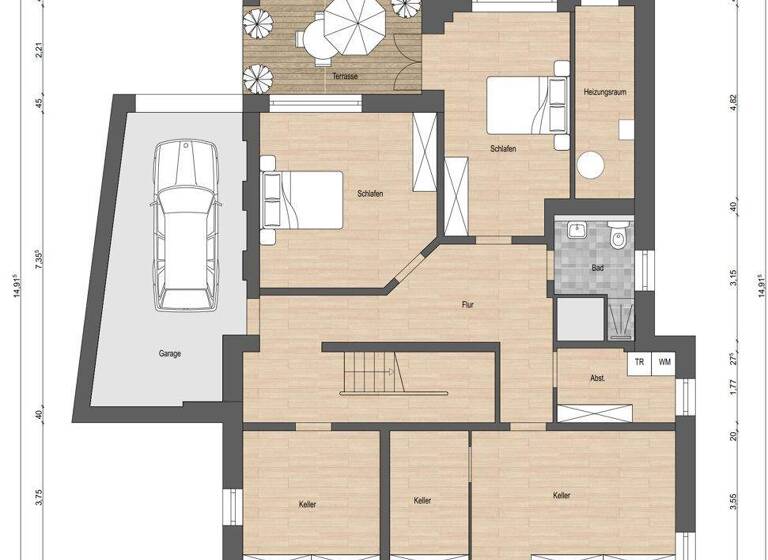 Mehrfamilienhaus zum Kauf 1.200.000 € 11 Zimmer 391 m² 590 m² Grundstück Mitte Heiligenhaus 42579