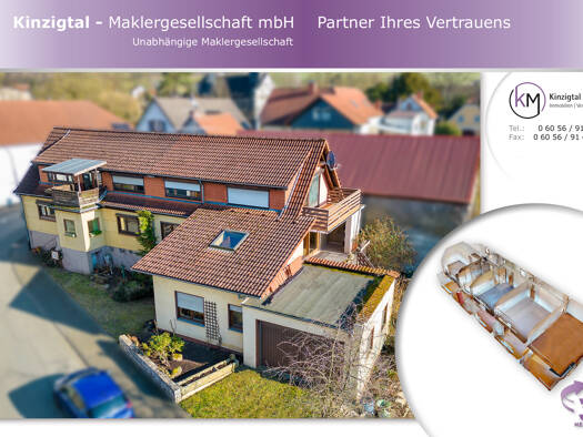 Einfamilienhaus zum Kauf provisionsfrei 249.000 € 8 Zimmer 227,4 m² 594 m² Grundstück frei ab sofort Romsthal Bad Soden-Salmünster 63628