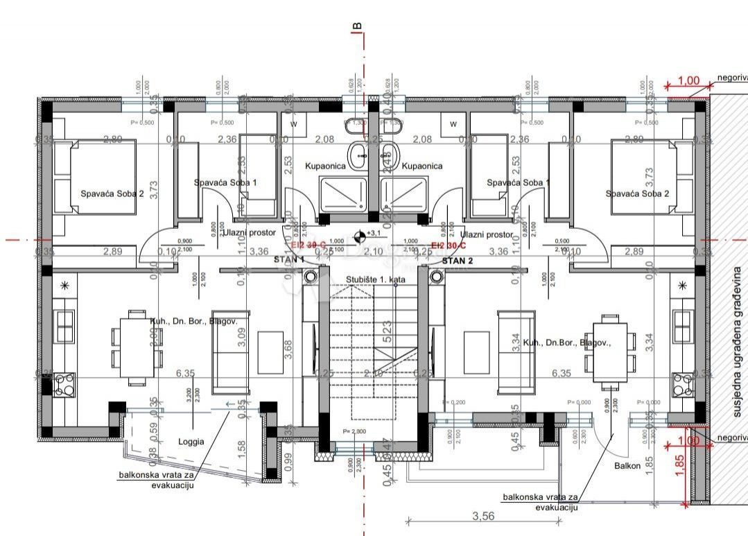 Wohnung zum Kauf 3 Zimmer 49 m²<br/>Wohnfläche 1.<br/>Geschoss Valdebek 52100