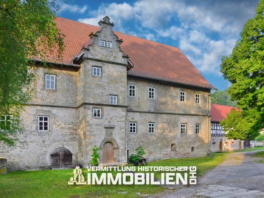 Schloss zum Kauf provisionsfrei 550.000 € 21 Zimmer 498 m² 4.434 m² Grundstück Henfstädt 98660