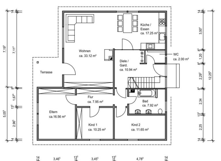 Einfamilienhaus zum Kauf provisionsfrei 590.000 € 5 Zimmer 130 m² 600 m² Grundstück Königsbrunn 86343