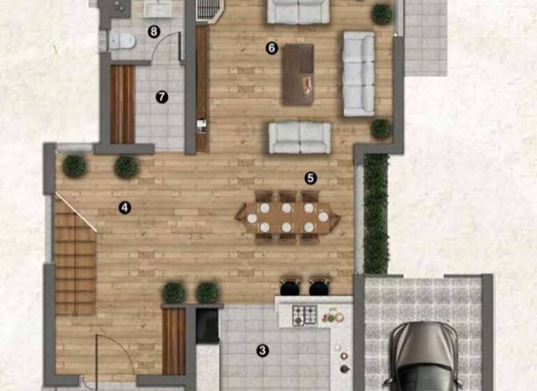 Einfamilienhaus zum Kauf - Erstbezug provisionsfrei 590.000 € 4 Zimmer 235 m² 380 m² Grundstück Ozankoy 99320