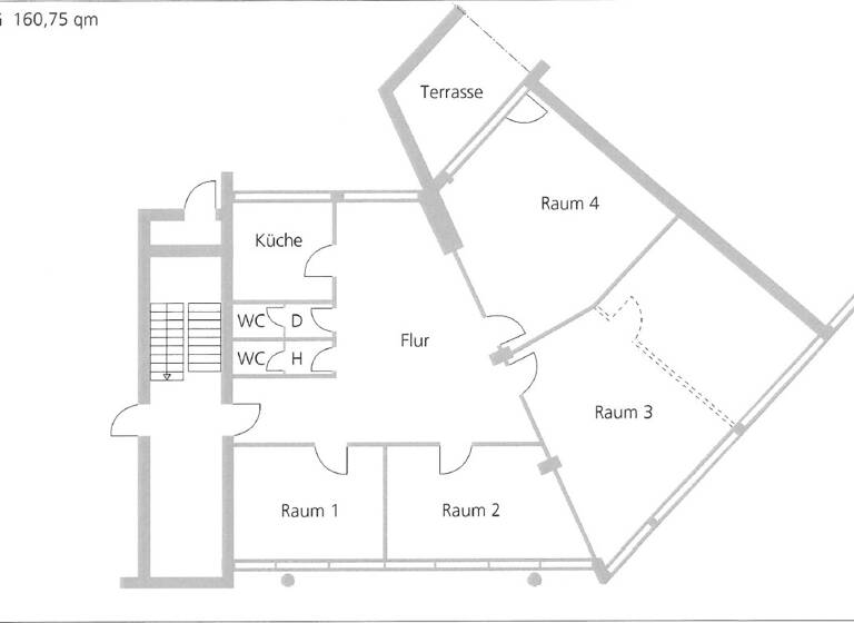 Bürofläche zur Miete 160 m² Bürofläche Oststadt Ulm 89073