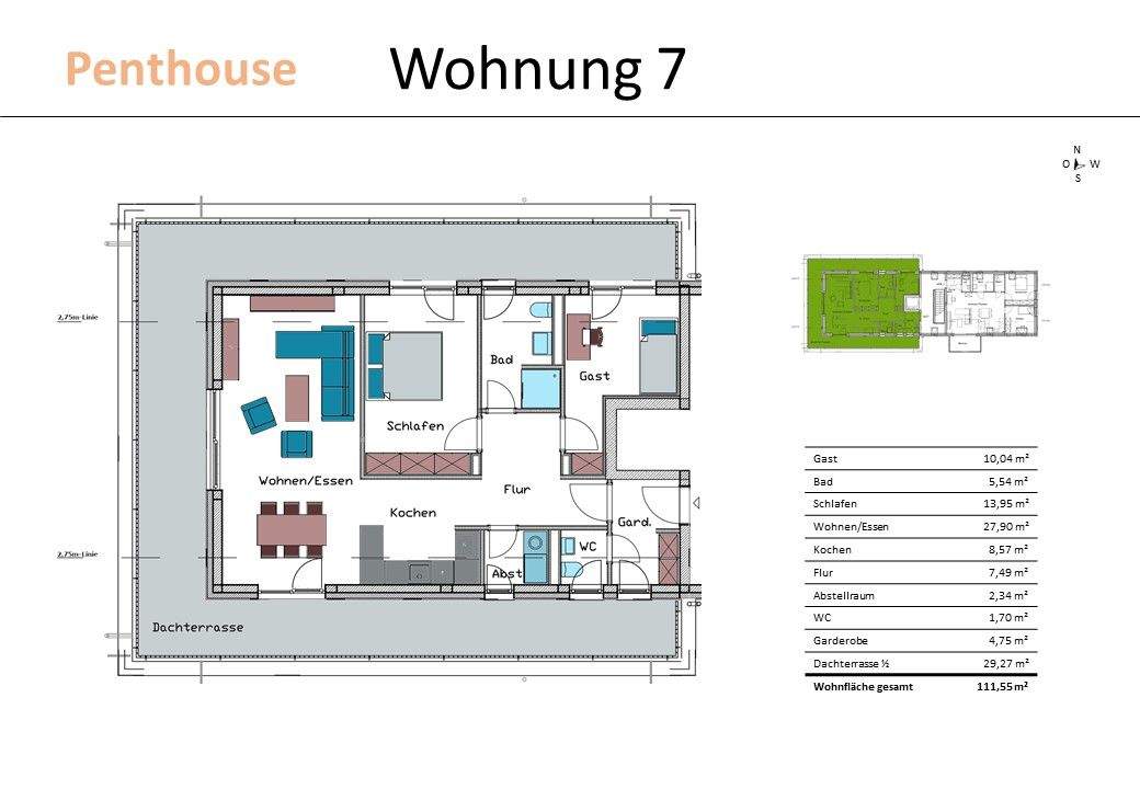 Immobilie in Estenfeld - Verkaufe Penthousewohnung - Bild 0