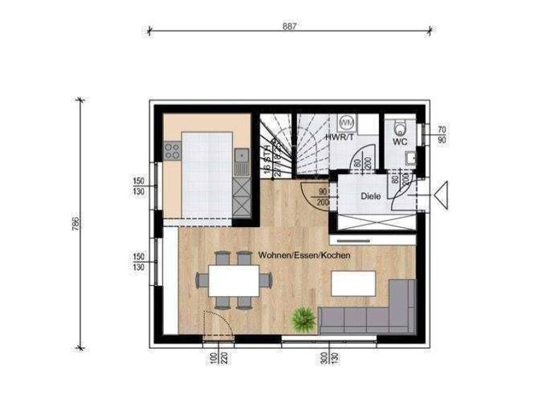 Einfamilienhaus zum Kauf 269.990 € 5 Zimmer 195 m² 322 m² Grundstück Korneuburg 2100