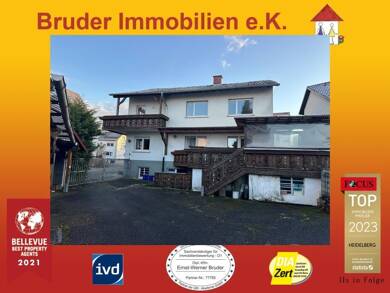 Einfamilienhaus zum Kauf provisionsfrei 495.000 € 7 Zimmer 203 m² 1.022 m² Grundstück Schatthausen Wiesloch 69168