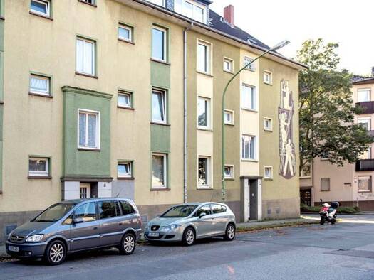 Wohnung zur Miete 459 € 1,5 Zimmer 50,6 m² 2. Geschoss frei ab 17.09.2026 Curtiusstr. 81 Frohnhausen Stadtbezirk III 45144