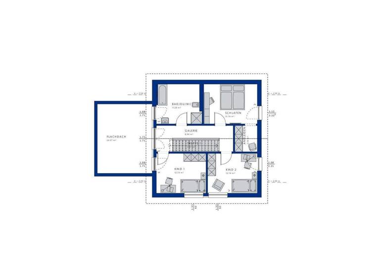 Einfamilienhaus zum Kauf 478.556 € 5 Zimmer 136 m² 589 m² Grundstück Buschhausen Engelskirchen 51766