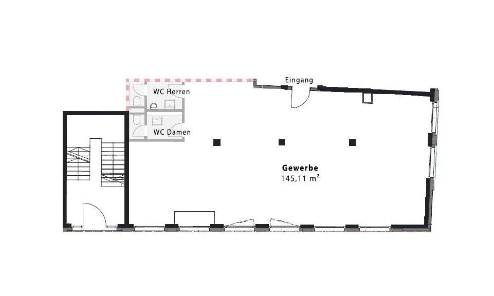 Laden zur Miete provisionsfrei 2.394 € 145,1 m²<br/>Verkaufsfläche Riebeckstraße 62 Reudnitz-Thonberg Leipzig 04317