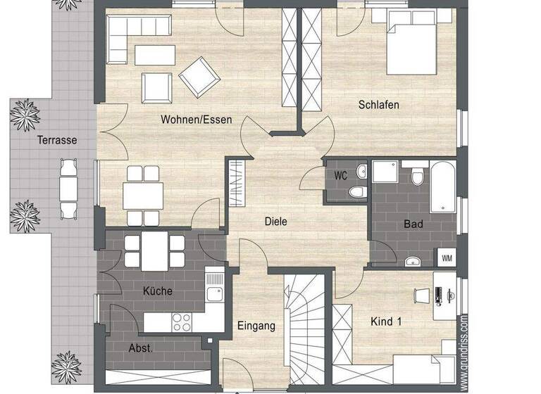 Mehrfamilienhaus zum Kauf 519.000 € 7 Zimmer 212 m² 555 m² Grundstück Borkenwirthe/Burlo Borken / Burlo 46325