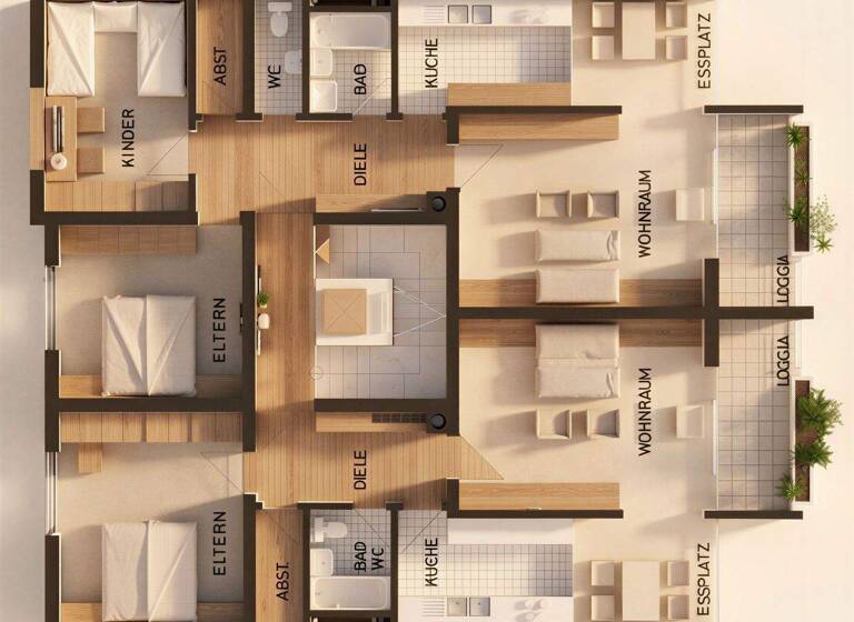 Wohnung zum Kauf 255.000 € 3 Zimmer 79 m² 3. Geschoss Nordoststadt Offenburg 77654