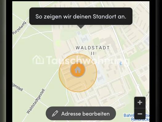 Wohnung zur Miete Tauschwohnung 300 € 1 Zimmer 34 m² 3. Geschoss Waldstadt I Potsdam 14478