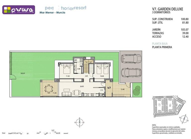 Studio zum Kauf provisionsfrei 239.000 € 4 Zimmer 100 m² Calle REMBRANDT 24 Cartagena 30310