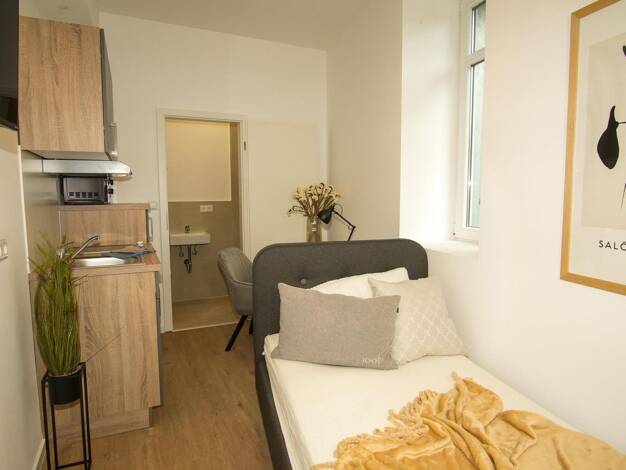 Studio zur Miete 490 € 1 Zimmer 12 m² 1. Geschoss Badener Str. 34 Durlach Karlsruhe 76227