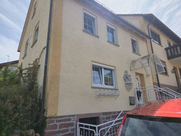 Einfamilienhaus zur Miete 650 € 3 Zimmer 76 m² 150 m² Grundstück frei ab sofort Bischbrunn Bischbrunn 97836