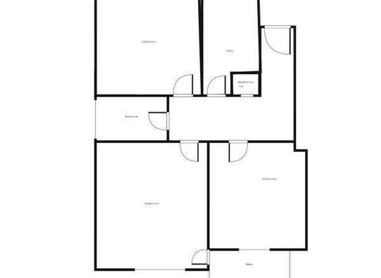 Wohnung zur Miete 673 € 3 Zimmer 67,3 m² 1. Geschoss frei ab 08.03.2026 Raabestr. 5 Rüningen Braunschweig 38122