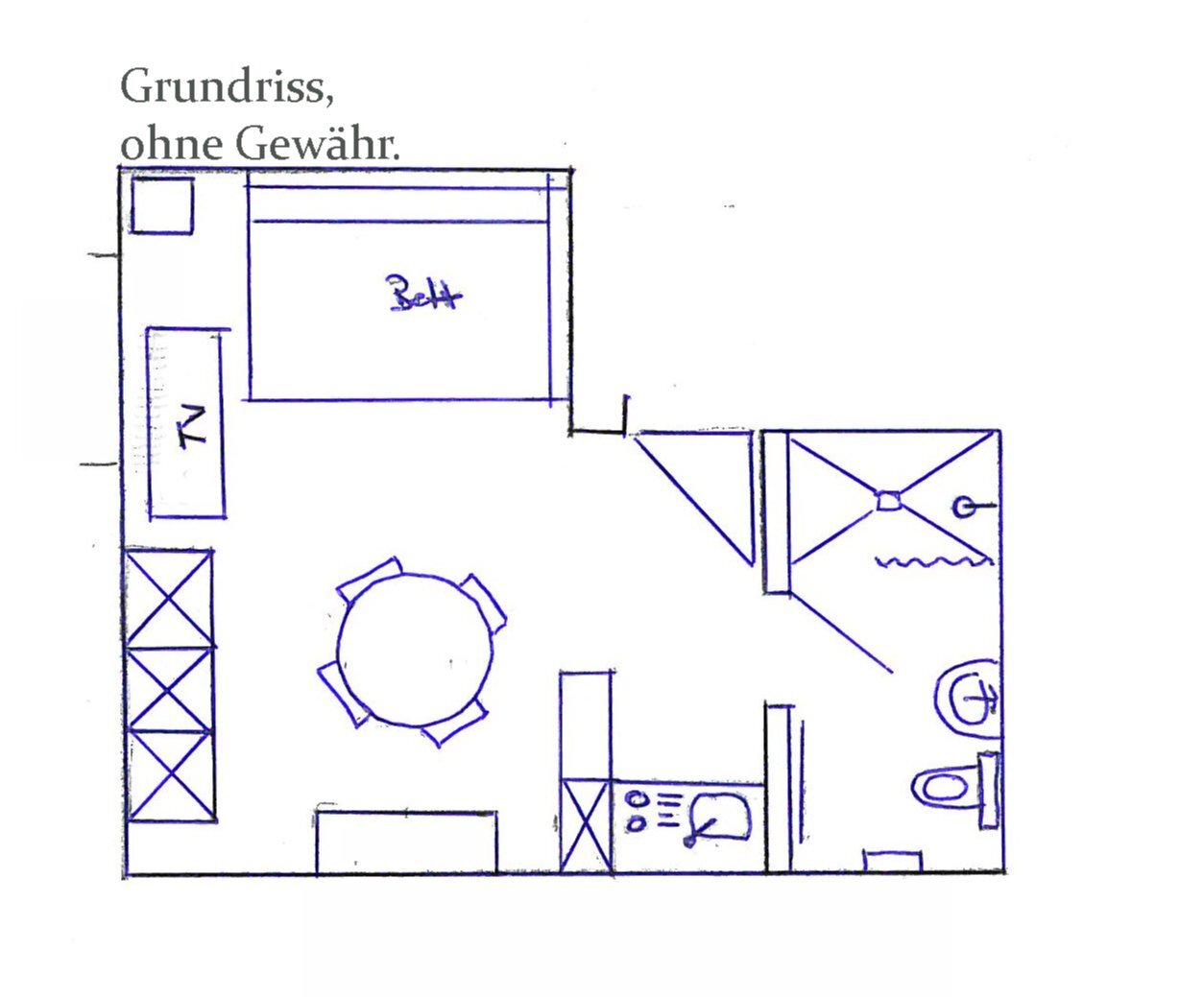 Wohnung zur Miete 450 € 1 Zimmer 22 m²<br/>Wohnfläche 1.<br/>Geschoss Wangen Stuttgart 70327