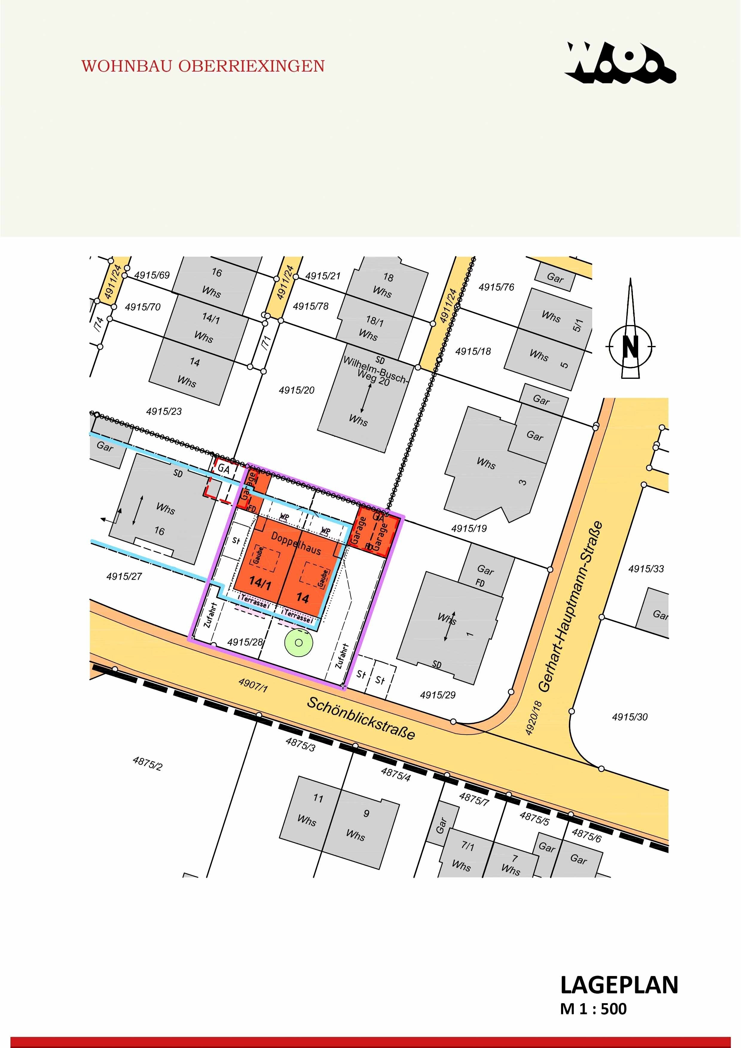 Doppelhaushälfte zum Kauf provisionsfrei 1.028.500 € 6 Zimmer 154 m²<br/>Wohnfläche 319 m²<br/>Grundstück Schönblickstraße 14 Münchingen Korntal-Münchingen 70825