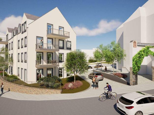 Wohnung zum Kauf - Erstbezug provisionsfrei 552.000 € 3 Zimmer 108,9 m² 1. Geschoss frei ab sofort Winningen 56333