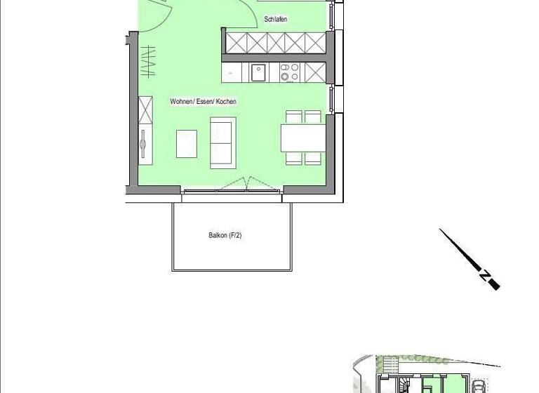 Wohnung zum Kauf provisionsfrei 255.000 € 2 Zimmer 45,6 m²<br/>Wohnfläche ab sofort<br/>Verfügbarkeit Versbach Würzburg 97078