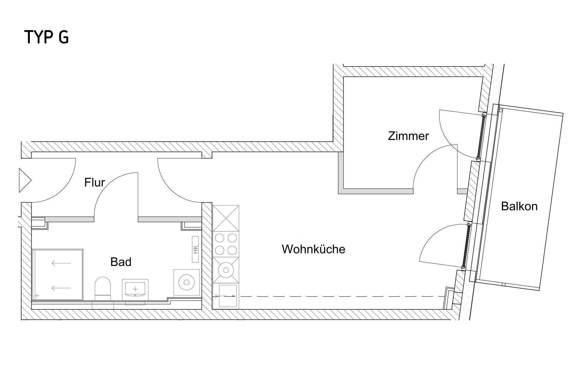 Wohnung zur Miete 999 € 2 Zimmer 42,3 m²<br/>Wohnfläche 3.<br/>Geschoss 01.02.2025<br/>Verfügbarkeit Kopenhagener Str. 17 Reinickendorf Berlin 13407