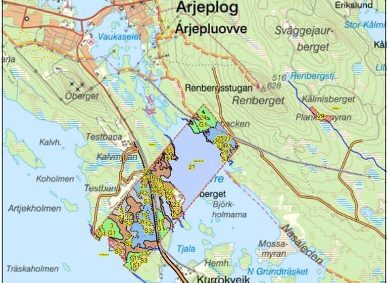 Land-/Forstwirtschaft zum Kauf provisionsfrei 545.000 € 3.169.000 m² Slagnäsvägen Arjeplog 