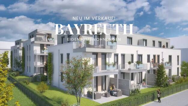 Wohnung zum Kauf - Neubau provisionsfrei 501.769 € 4 Zimmer 98,4 m² 1. Geschoss Birken / Quellhöfe Bayreuth 95444