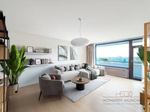 Wohnung zum Kauf 410.000 € 2 Zimmer 72 m² 9. Geschoss Thalk.Obersendl.-Forsten-Fürstenr.-Solln München 81477