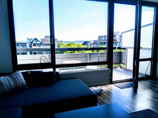 Terrassenwohnung zur Miete 750 € 1 Zimmer 45 m² Geschoss 9/10 frei ab sofort Weiden Köln 50858