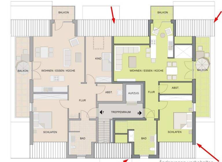 Wohnung zur Miete 1.190 € 2,5 Zimmer 85,4 m² frei ab 01.04.2026 Kreuzkamp 32 Mellendorf Wedemark 30900