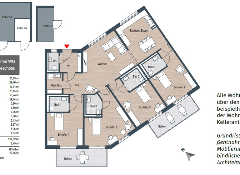 Studio zur Miete - Erstbezug nur mit Wohnberechtigungsschein 468 € 1 Zimmer 23,2 m² 1. Geschoss frei ab sofort Wilhelm-Krügel-Weg 4 Stein 90547