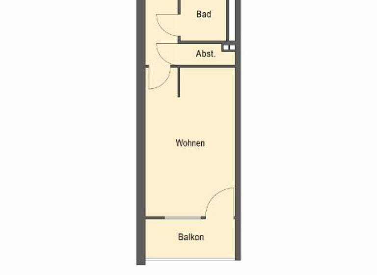 Studio zur Miete 377 € 1 Zimmer 36,2 m² 5. Geschoss frei ab 01.05.2026 Kafkaweg 8 Freiberg Stuttgart 70437