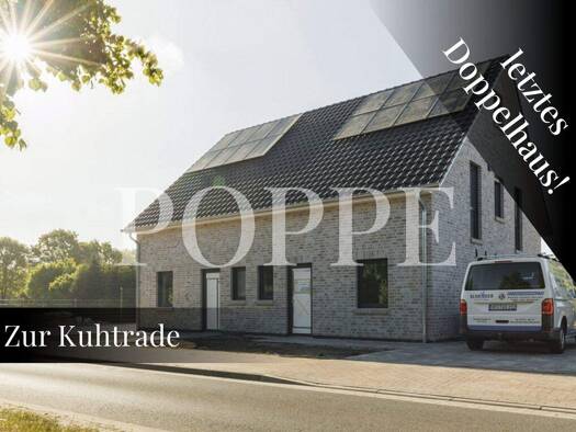 Doppelhaushälfte zum Kauf provisionsfrei 382.000 € 4 Zimmer 107 m² 400 m² Grundstück frei ab sofort Wildeshausen 27793