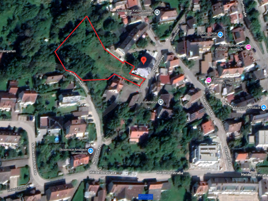 Grundstück zum Kauf provisionsfrei 750.000 € 2.171 m² Grundstück Nußbaumweg 16a Ansbach 91522