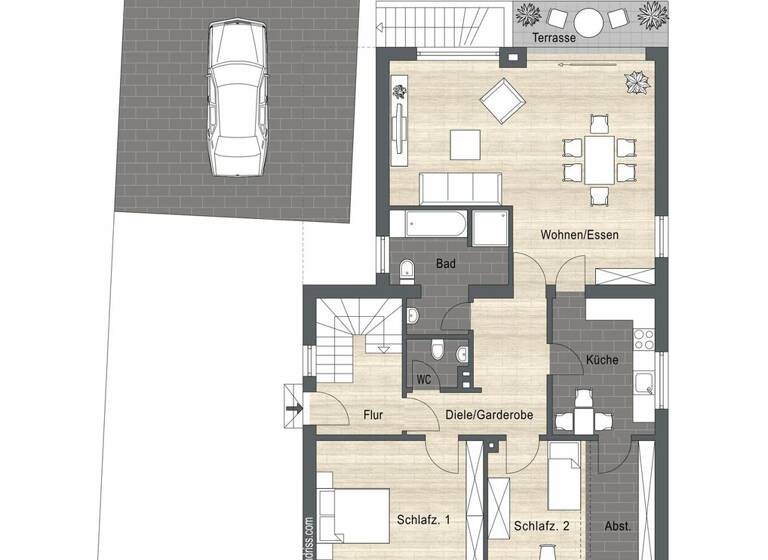 Mehrfamilienhaus zum Kauf 289.000 € 6 Zimmer 216,3 m² 829 m² Grundstück Heiden 46359