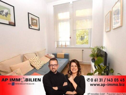Wohnung zur Miete 572 € 2 Zimmer 43,8 m² 1. Geschoss Wiesbaden 65185