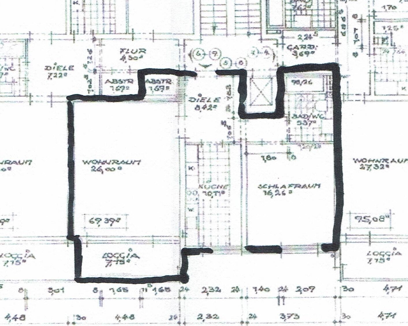 Wohnung zur Miete 1.080 € 2 Zimmer 71 m²<br/>Wohnfläche 2.<br/>Geschoss ab sofort<br/>Verfügbarkeit Steintor Bremen 28203