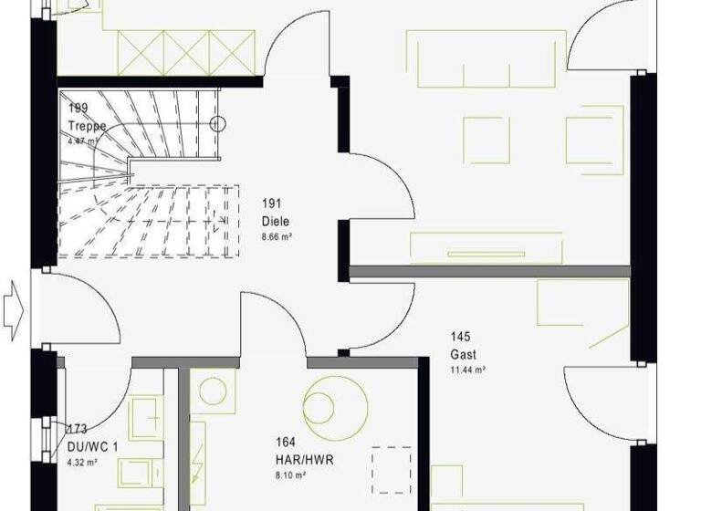 Haus zum Kauf 315.189 € 5 Zimmer 113 m² 510 m² Grundstück Marlishausen 99310
