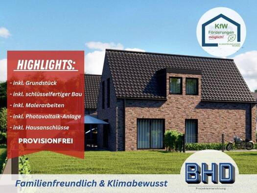 Einfamilienhaus zum Kauf provisionsfrei 356.000 € 5 Zimmer 114 m² 435 m² Grundstück Jaderberg Jade 26349