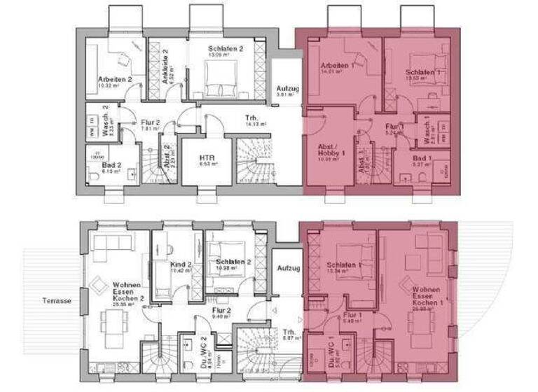 Maisonette zur Miete 2.325 € 4 Zimmer 108 m² EG frei ab sofort Hadermanns Weg 38 Niendorf Hamburg 22459