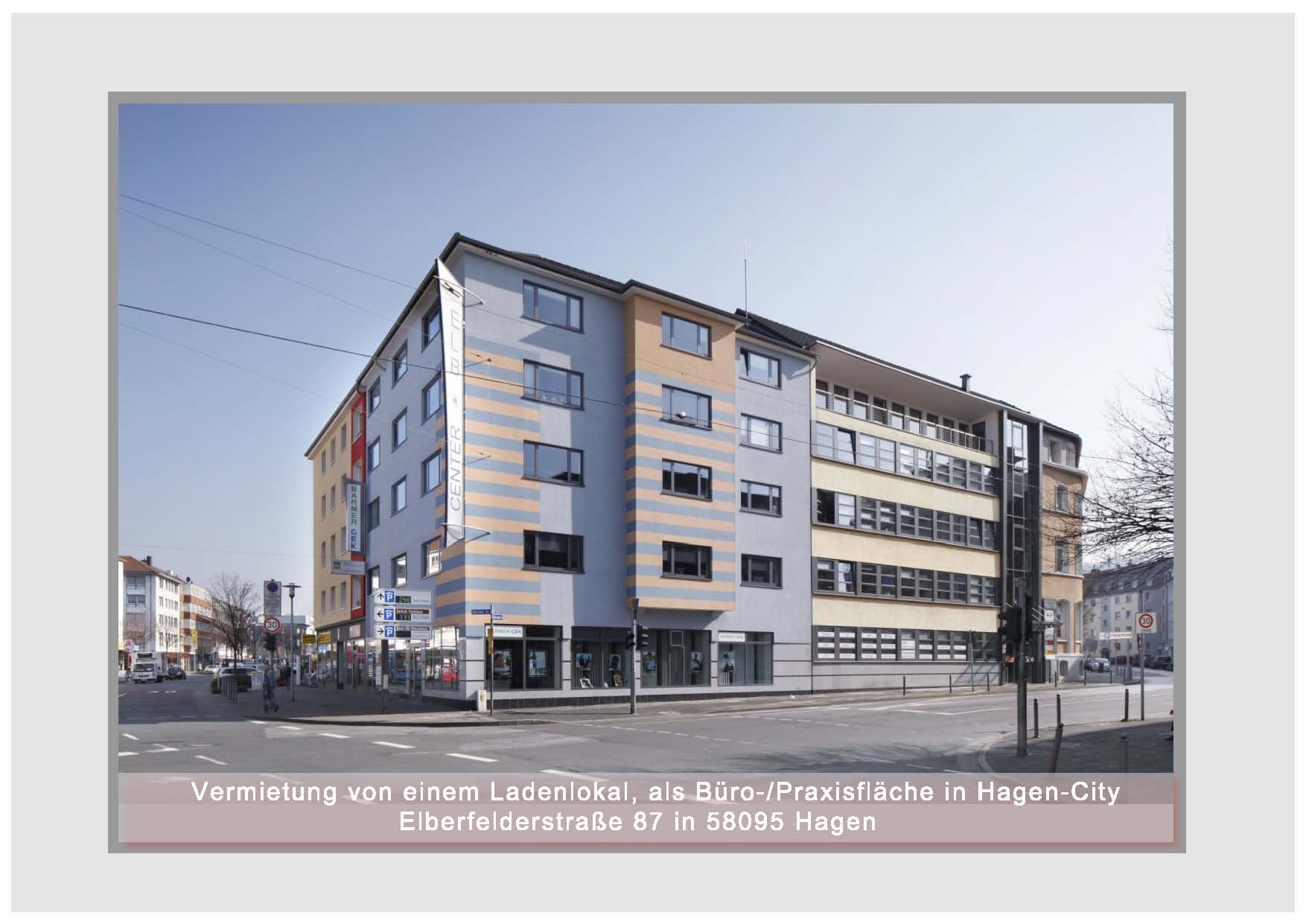 Laden zur Miete 15,75 € 4 Zimmer 77,8 m²<br/>Verkaufsfläche Elberfelderstraße 87 Zentrum Hagen 58095