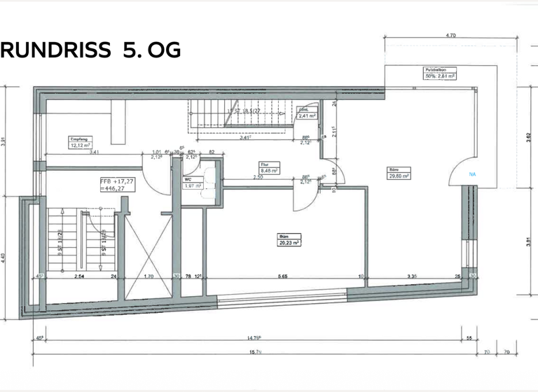 Praxisfläche zum Kauf 5 Zimmer 150 m² Bürofläche Bahnhofstrasse Aalen ZOB Aalen 73430