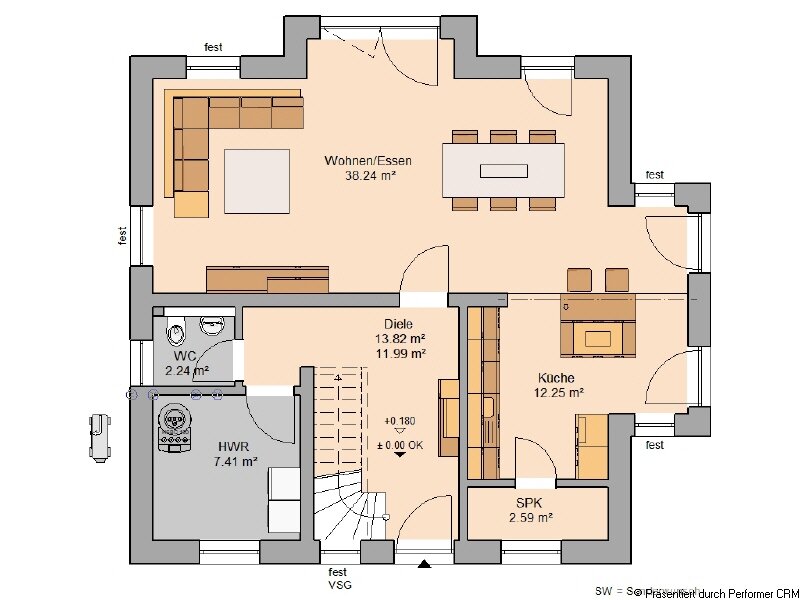 Einfamilienhaus zum Kauf provisionsfrei 570.000 € 4 Zimmer 125 m²<br/>Wohnfläche 927 m²<br/>Grundstück Heide-Nord / Blumenau Halle 06120