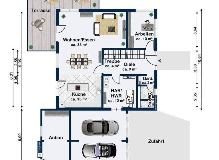 Stadthaus zum Kauf - Erstbezug 509.000 € 4 Zimmer 186,3 m² 623 m² Grundstück Jever 26441