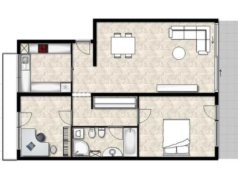 Wohnung zur Miete 700 € 3 Zimmer 98 m²<br/>Wohnfläche ab sofort<br/>Verfügbarkeit Kirschstr. Daxlanden - Neu-Daxlanden Karlsruhe 76189