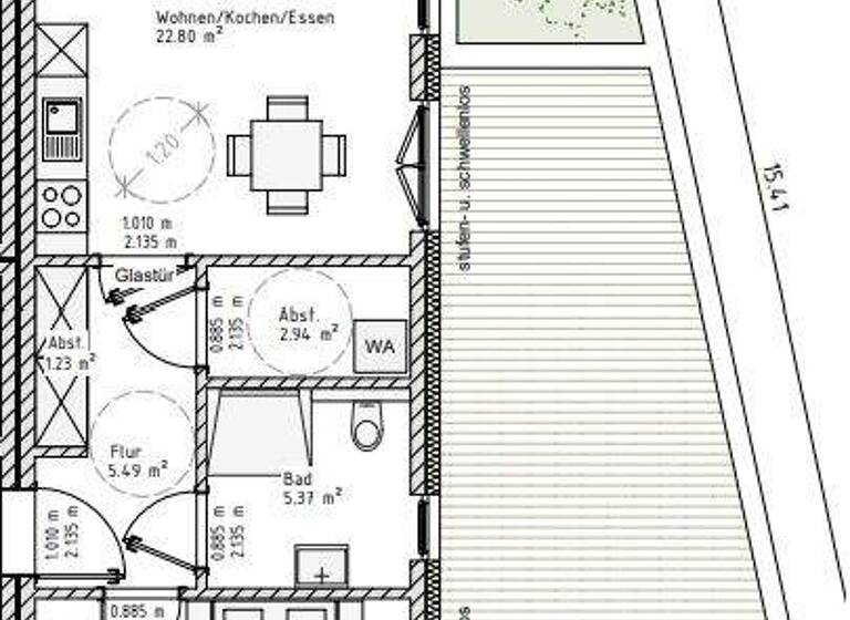 Penthouse zum Kauf provisionsfrei 330.000 € 2 Zimmer 73,4 m² 2. Geschoss Wildeshausen 27793